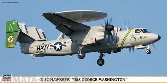 00975 Самолет  E-2C USS G.Washington Hasegawa