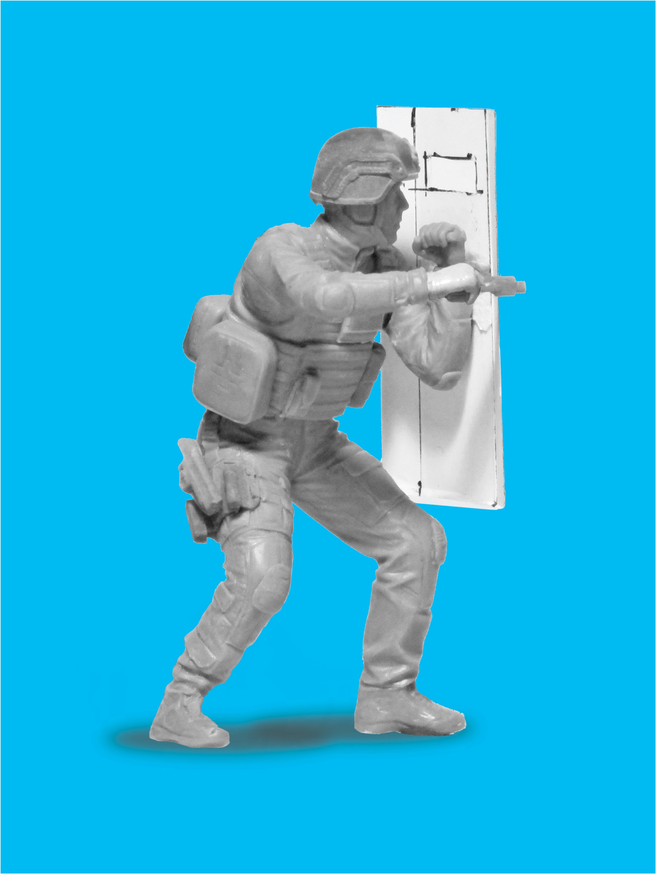 24102 Фигура, Боец группы S.W.A.T. №2 ICM