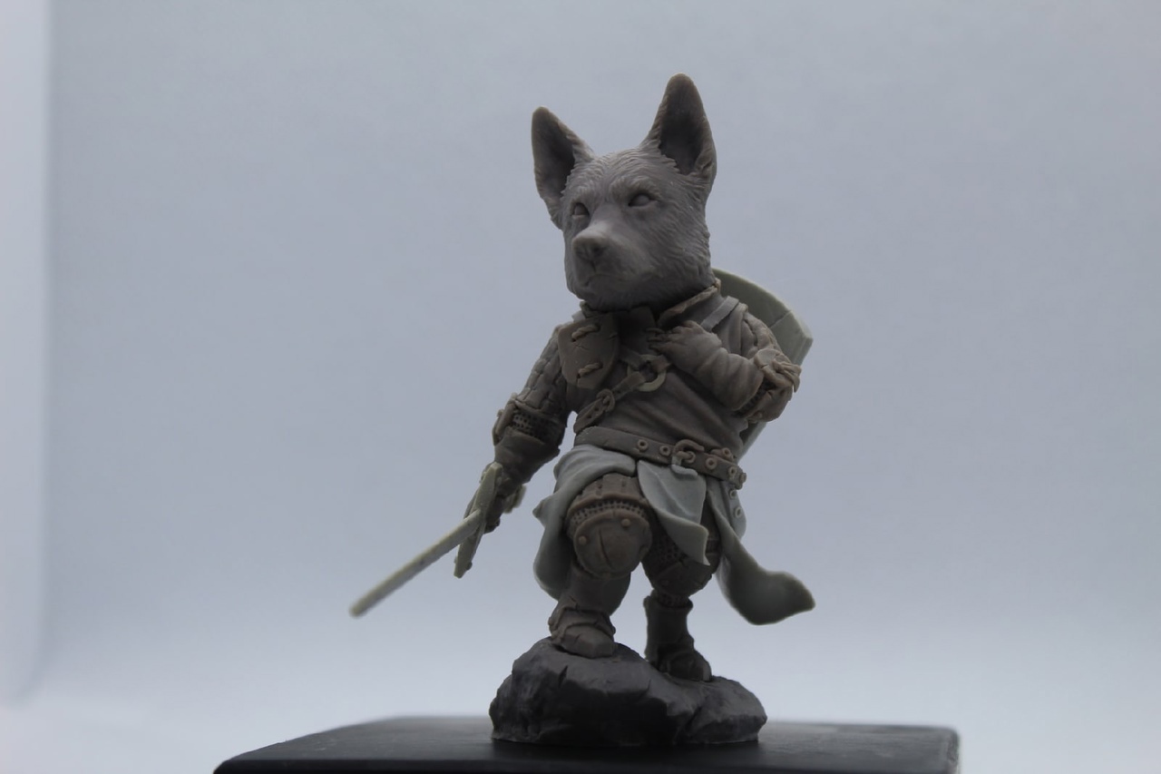 BCK-CM-008 Сир Бернард Гавт | Коллекционная миниатюра 70 мм Blood Carrot Knights