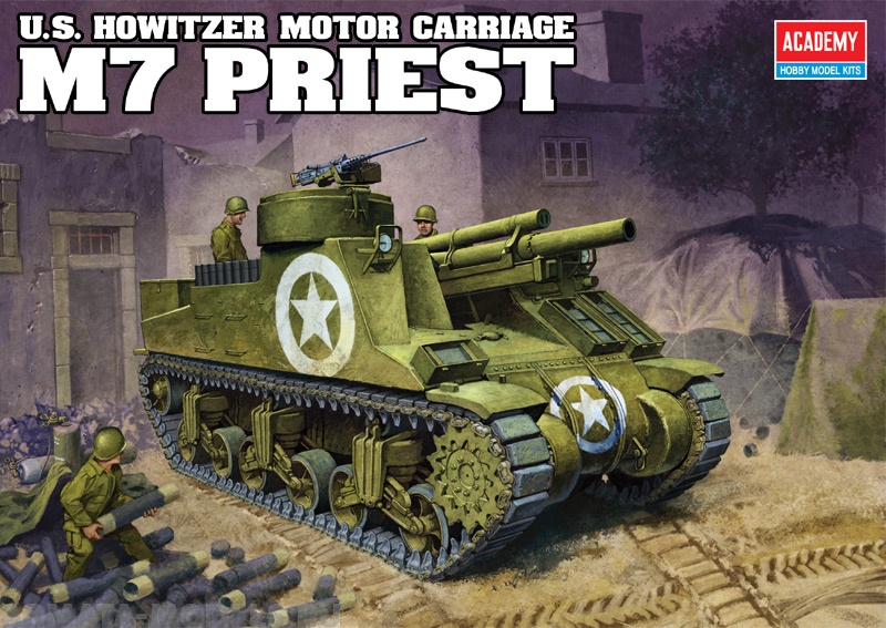 13210 Техника САУ M7 Прист Academy