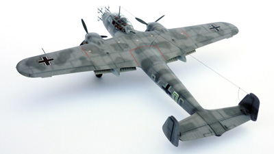 72302 Do-215 В-5, германский ночной истребитель ICM