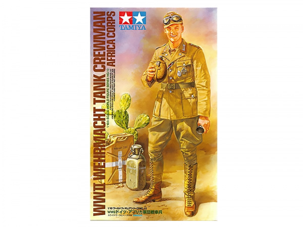 36310T Фигура немецкого танкиста German Wehrmacht Tank Crewman, африканский корпу Tamiya