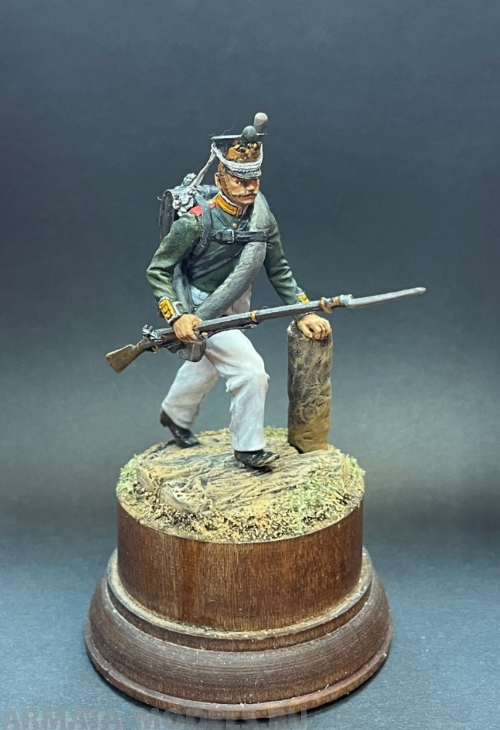 CHM-54173 Матрос Морского Гвардейского экипажа, Россия 1812-17 гг. 54 мм. Материал - полимерная смола Chronos Miniatures