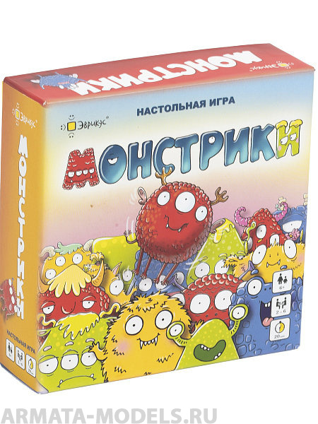 BG12013EUR Игра настольная Монстрики