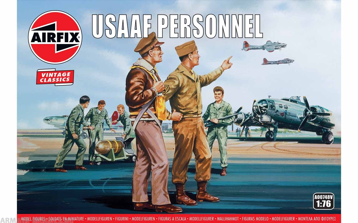 A00748V Набор солдатиков USAAF Personnel Airfix