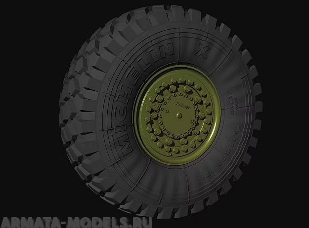 RE35-585 Kamaz  53949 “Typhoon” Road wheels