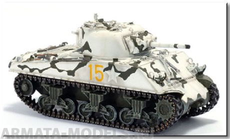 60282Д Американский танк М4А3 105mm VVSS Dragon