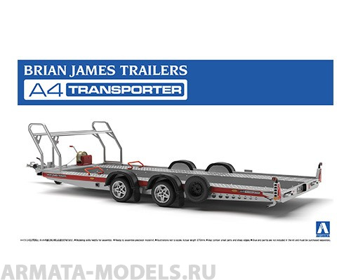 05260 Brian James Trailers A4 Transporter Aoshima