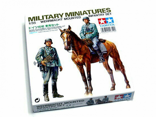 35053T Немецкие кавалерист и пехотинец Tamiya