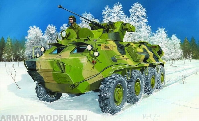 01545 БТР-60ПБ модернизированный Trumpeter