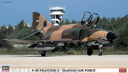 01990 Самолет F-4E PHANTOM II IRANIAN AIR FORCE Hasegawa
