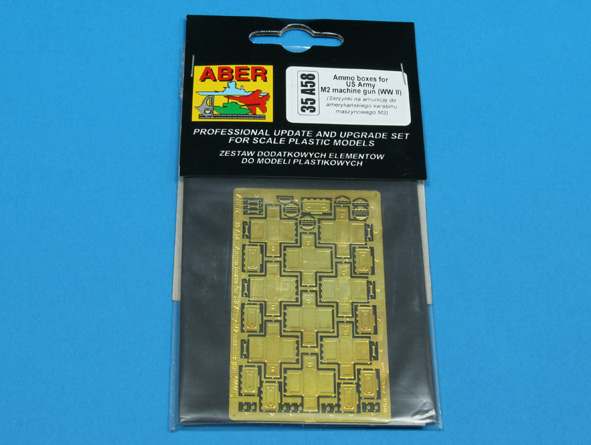 ABR-35-A58  Дополнения для  Ammo boxes for Browning M2 (WW II) для  1/35