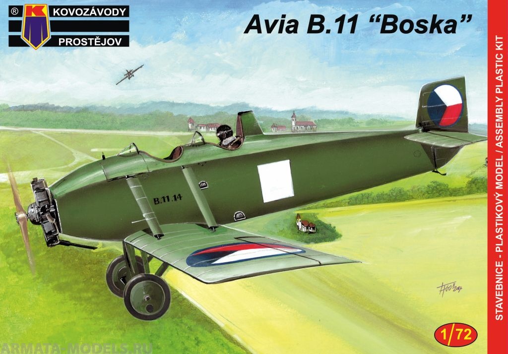 KPM0078 Avia B-11 Boska Military KP Models