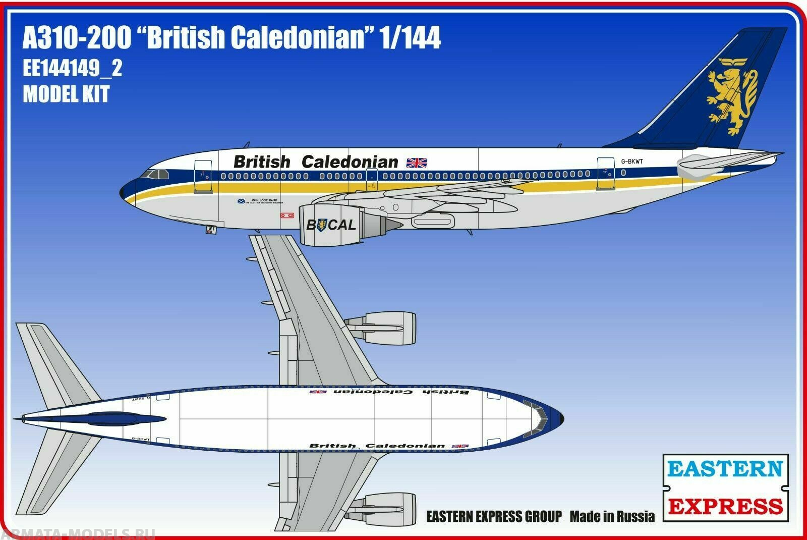 ЕЕ144149_2 Авиалайнер  А310-200  British Caledonian Восточный экспресс