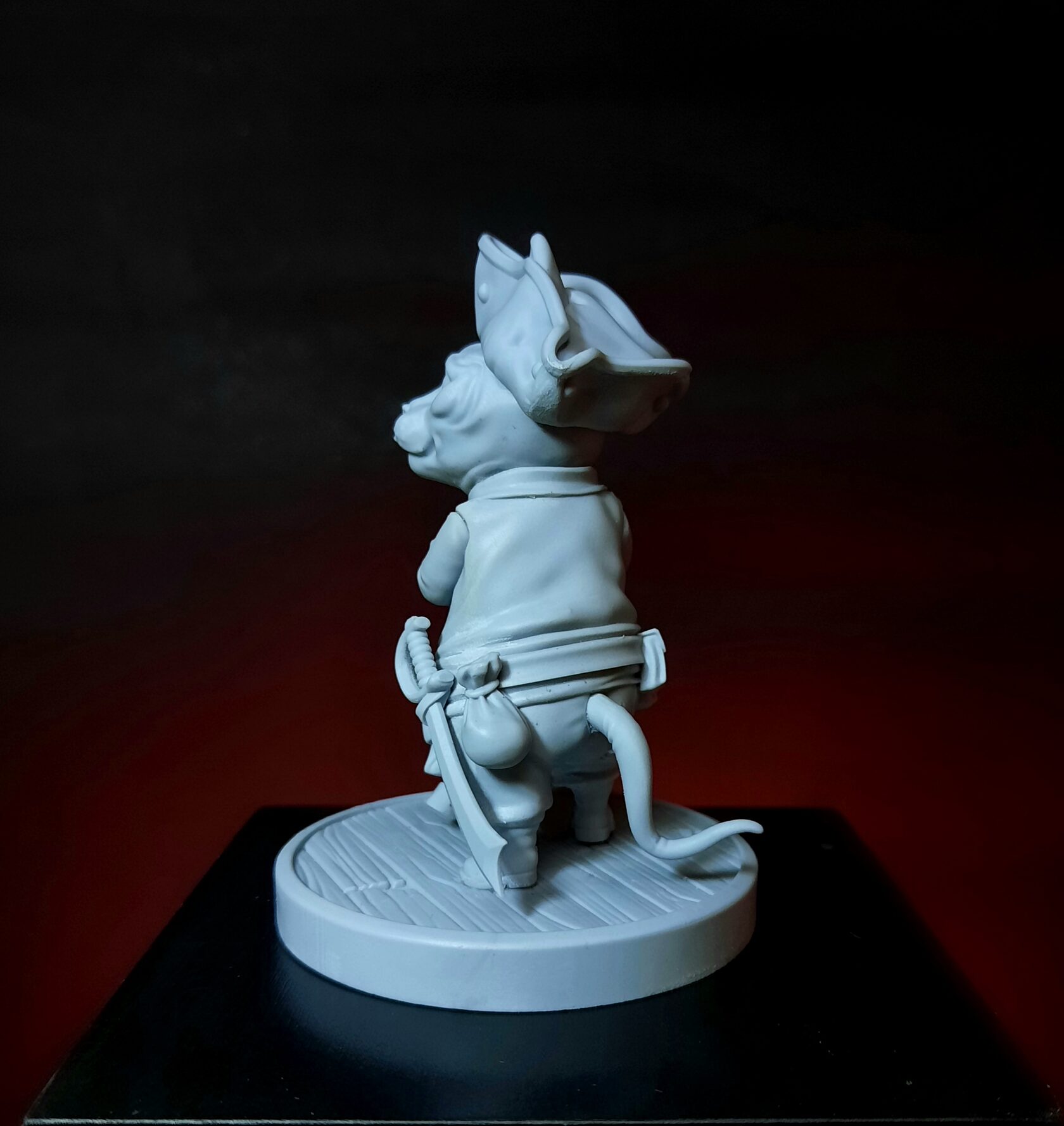 BCK-CM-016 Тощий Шэгги | Коллекционная миниатюра 70 мм Blood Carrot Knights