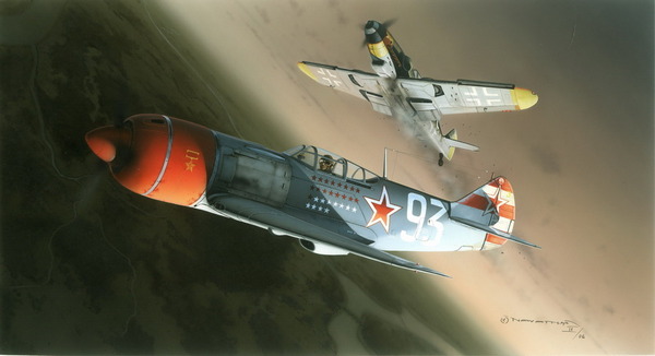 7061ED Самолет Lavochkin La-7 EDUARD