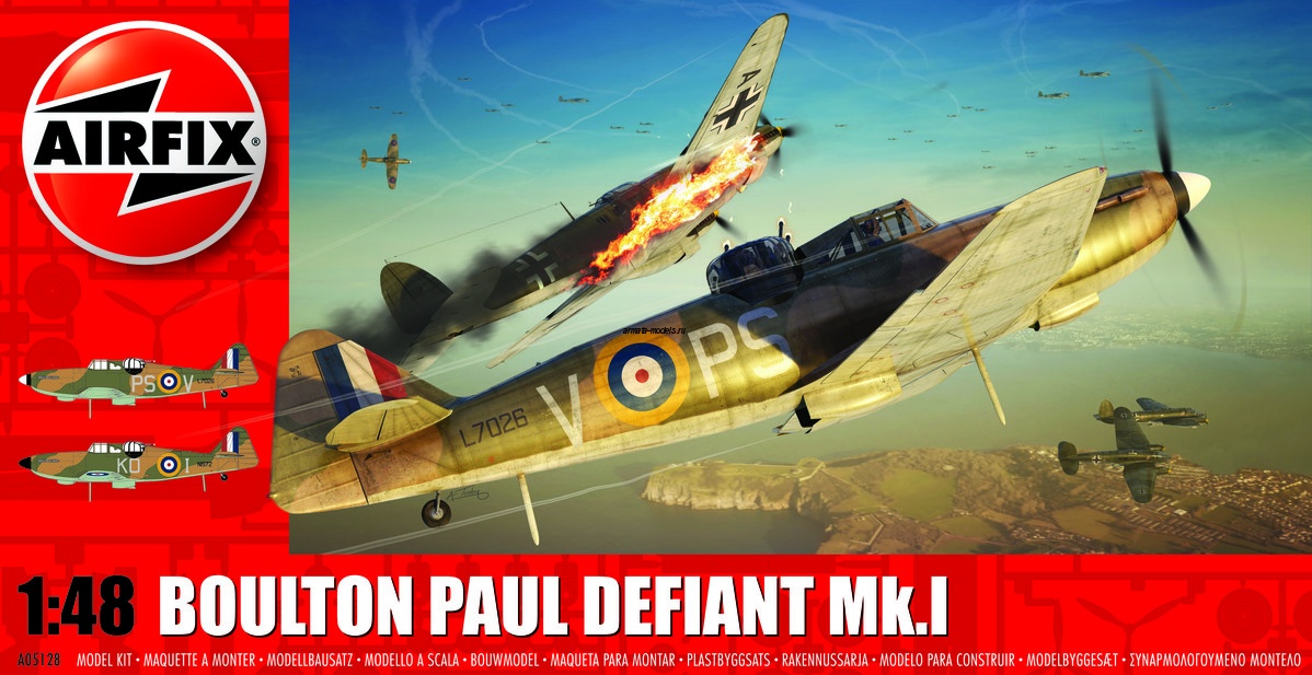 A05128 Самолет Boulton Paul Defiant Mk.I