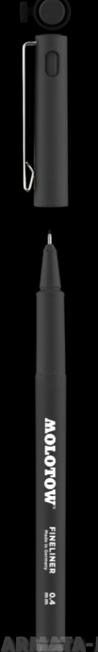703002 Маркер MOLOTOW UNI - FINELINER Черный