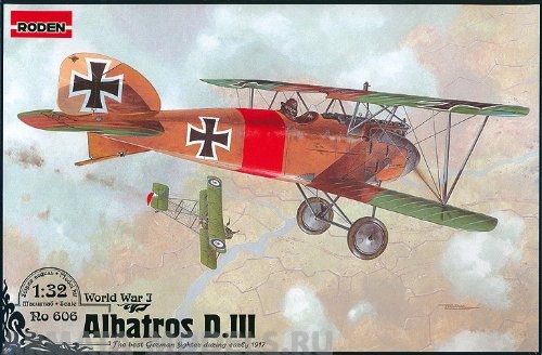 Rod606 Самолёт ALBATROS D.III Roden