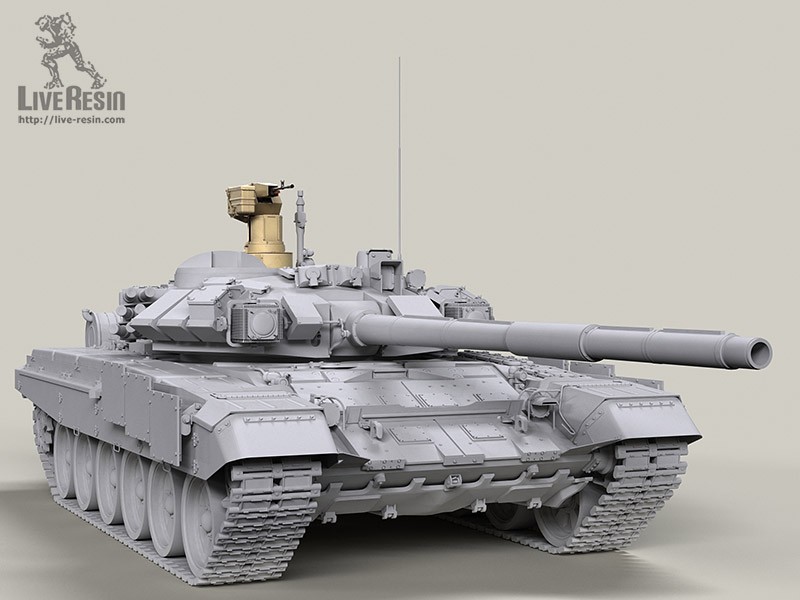 LRE35305 Дистанционно управляемый модуль Т05Б1 для установки на танки Т-90, Т-90МС с 12,7 мм пулеметом 6П49 Корд, в наборе два варианта пулемета