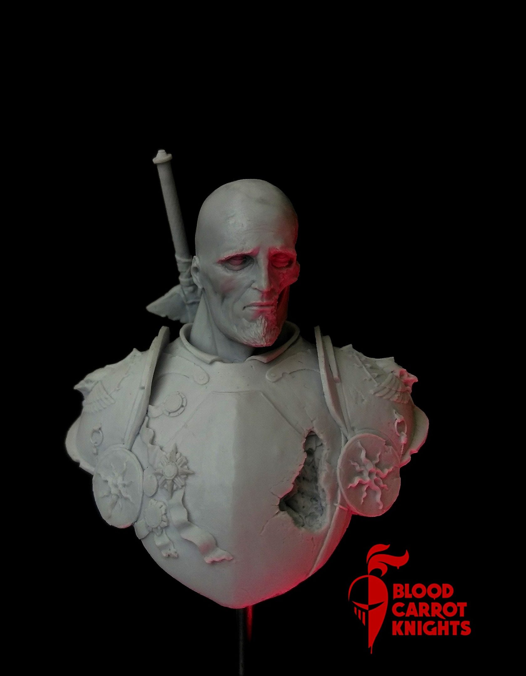 BCK-B-002 Проклятый рыцарь | Бюст 1/10 Blood Carrot Knights