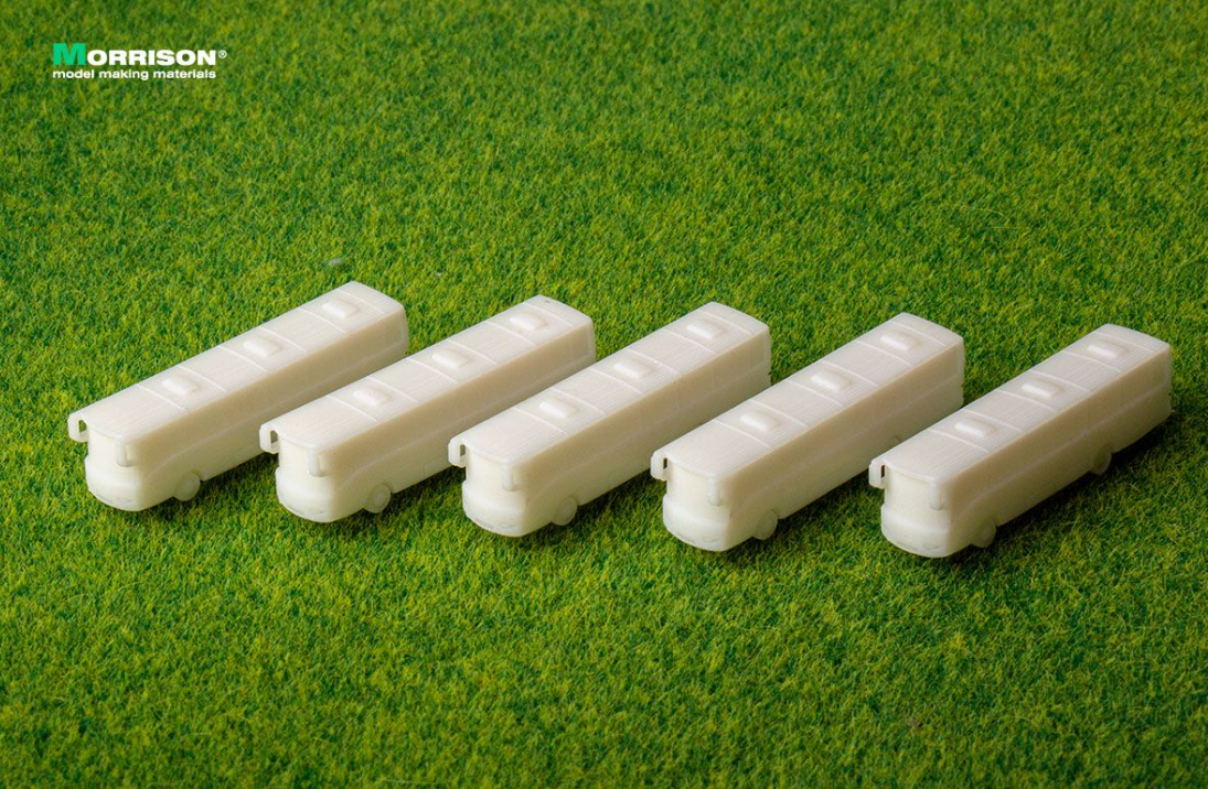 020AVT300 Туристические автобусы в М:300 (Набор 5 штук)