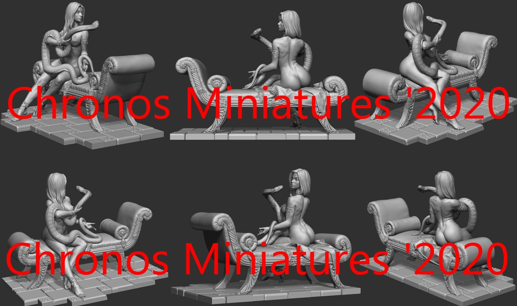 CHM-75038. Спокойной ночи. 54 мм. Материал -смола. Chronos Miniatures