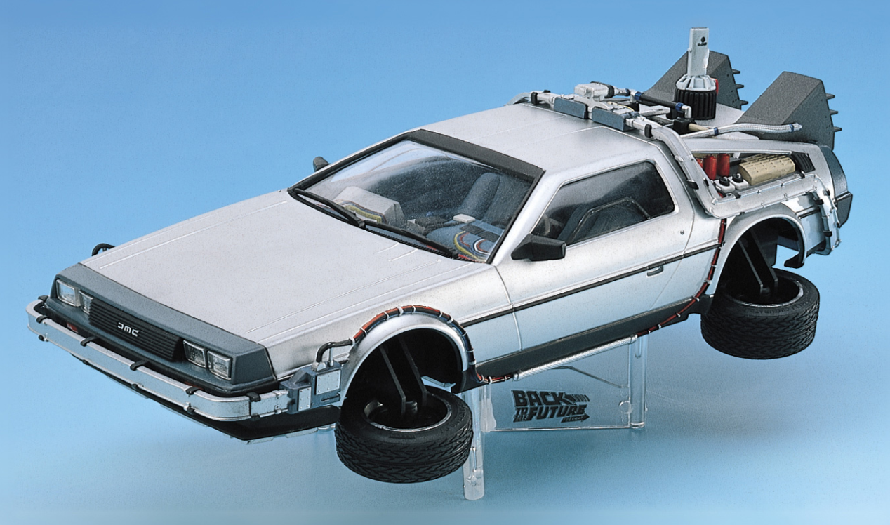 05917 Back To The Future DeLorean from Part II Aoshima