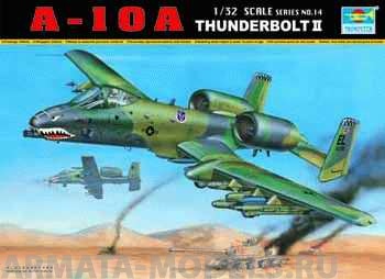 02214P Самолет A-10A Thunderbolt II Trumpeter