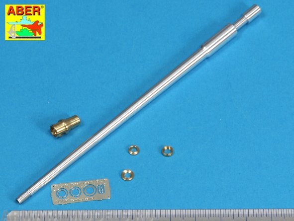 ABR-35-L-56n  Дополнения для  German 7,5cmKwK42L/70 gun barrel with muzzle brake for Panther Ausf. G Late production для Dragon 1/35