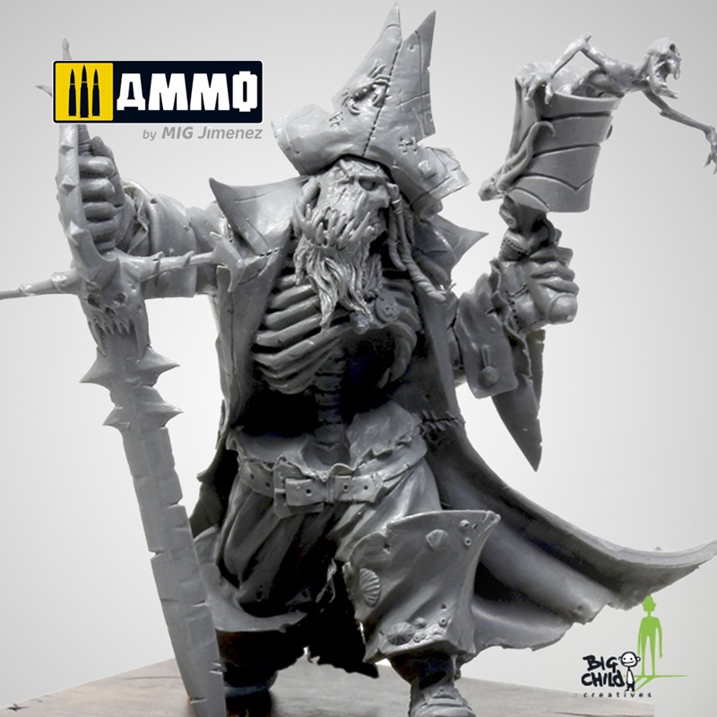 BCBS700001 Миниатюра Kpt. Albrork the Fourfold Damned BIG CHILD