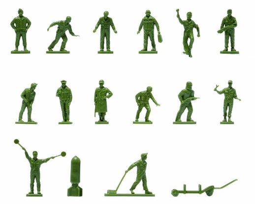 A00748V Набор солдатиков USAAF Personnel Airfix