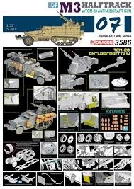 3586Д  БРОНЕМАШИНА IDF M3 HALFTRACK w/TCM-20