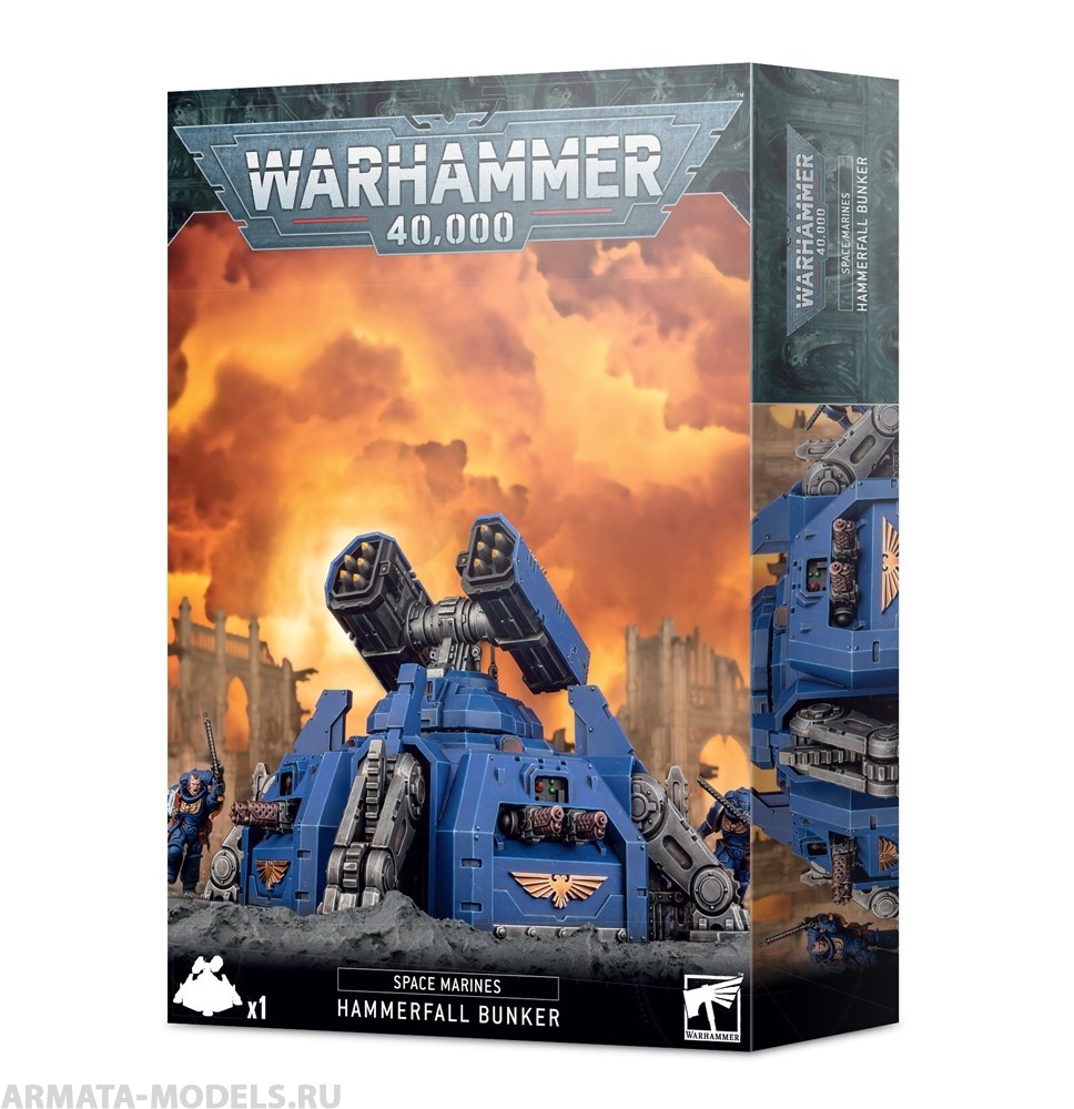 48-22GW Набор Космодесант: Бункер Удар Молота (Space Marines: Hammerfall Bunker)