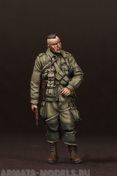 35150SOGA 2 Lieutenant, 101st Airborne, WW II. SOGA Miniatures