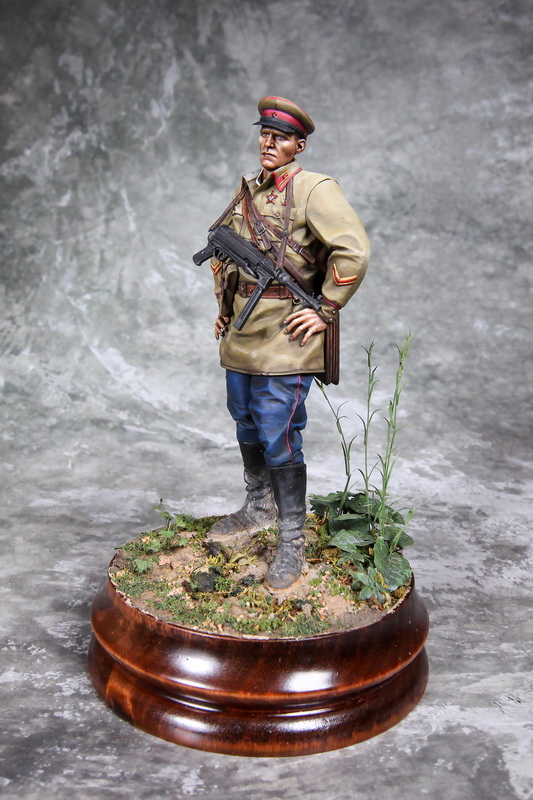 75-006SOGA Капитан стрелковых частей РККА. Лето 1941 г SOGA Miniatures