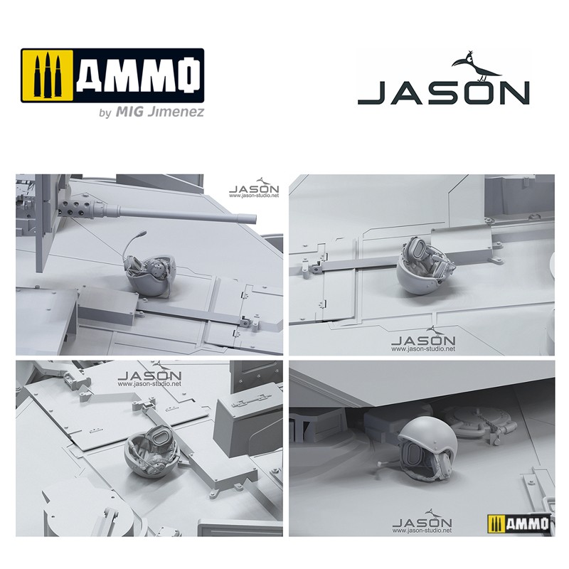 JS-35001 Шлемы U.S. Tank Crew Helmet