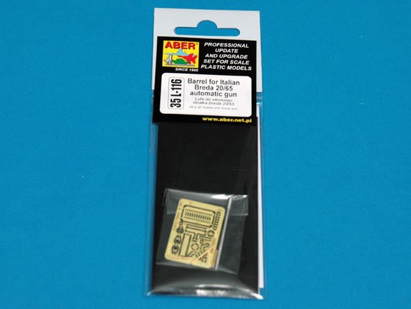 ABR-35-L-116  Дополнения для  Barrel for Italian Breda 20mm для Italeri 1/35