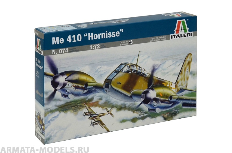 074ИТ Самолет  Messerschmitt Me-410 Italeri