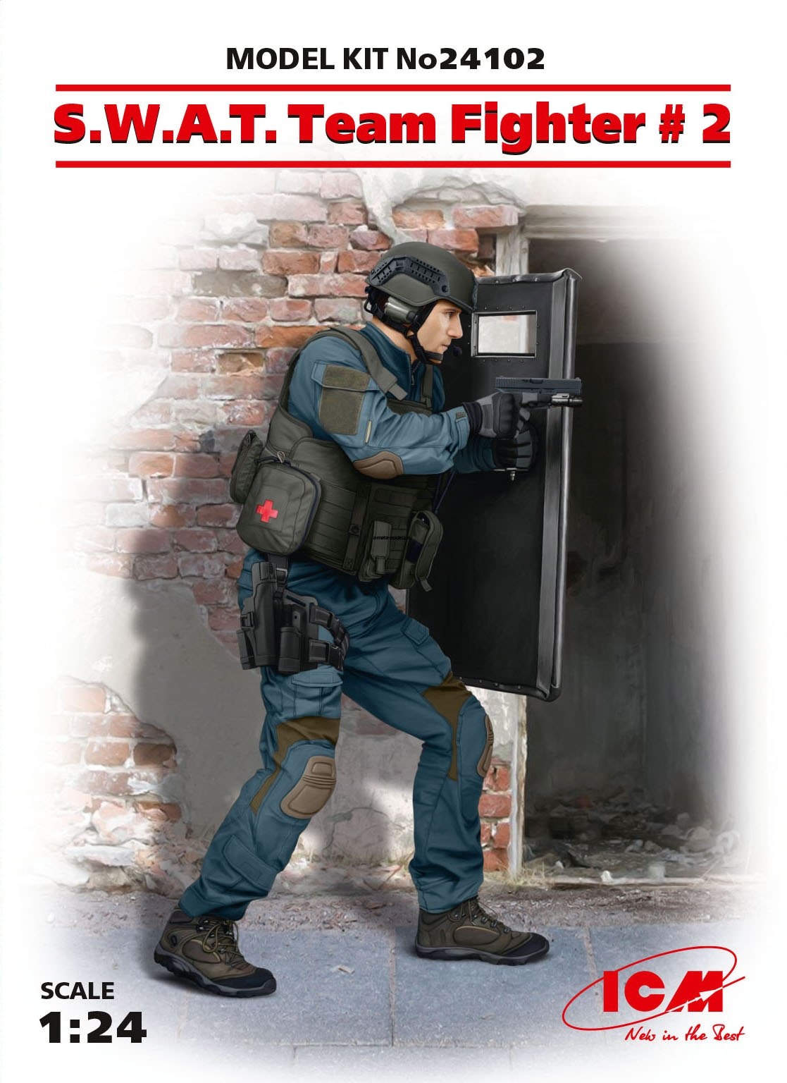 24102 Фигура, Боец группы S.W.A.T. №2