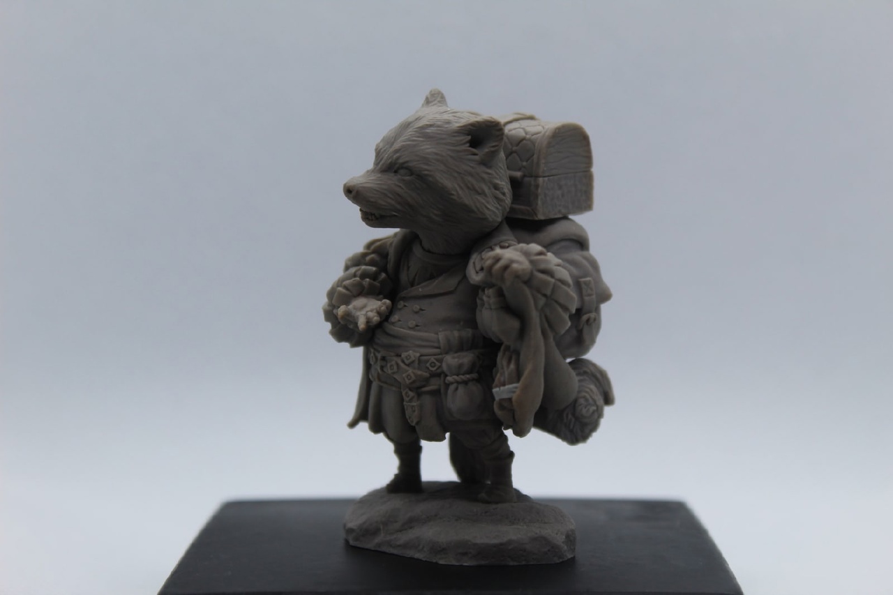 BCK-CM-007 Хитрый Рики | Коллекционная миниатюра 70 мм Blood Carrot Knights