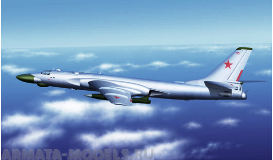 03908 Самолет  Ту-16к-10 Trumpeter