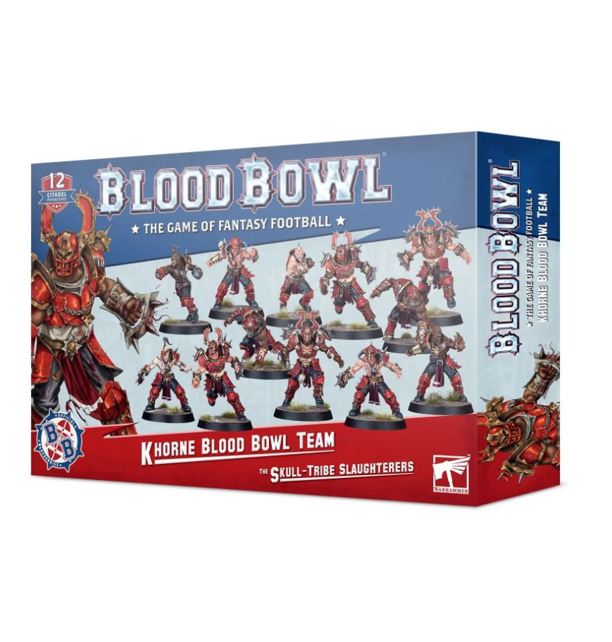 202-19GW Набор Кровавый Кубок. Команда Кхорна. Живодеры Племени Черепов (Khorne Blood Bowl Team: The Skull-tribe Slaughterers)