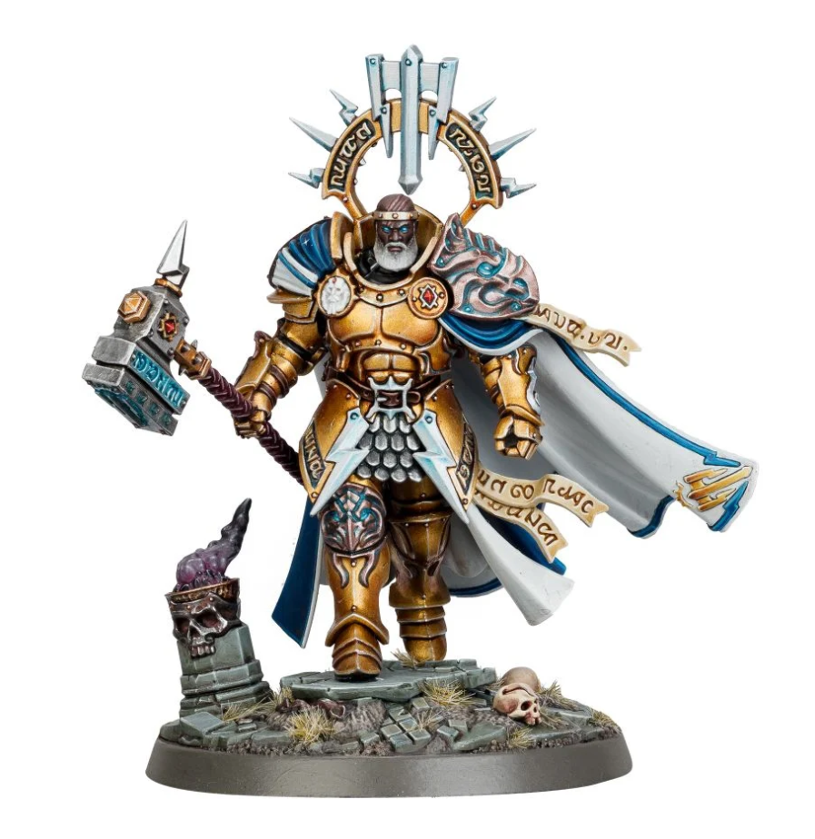 96-52GW Набор Грозорожденные Вечные. Лорд-Командир Бастиан Карфалос (AoS: Stormcast Eternals Lord-Commander Bastian Carthalos)