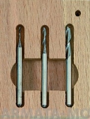 PRO27116 Фрезы твёрдосплавные Proxxon 1, 2 и 3 мм