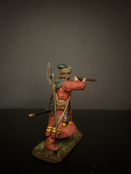 155ТБ ВИМ, пеший стрелец, стреляющий стоя, 54 мм Три Богатыря