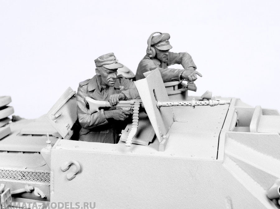 T-35098 Т-35098 Немецкий экипаж самоходки (лето 1944-45 гг) (2) Tank