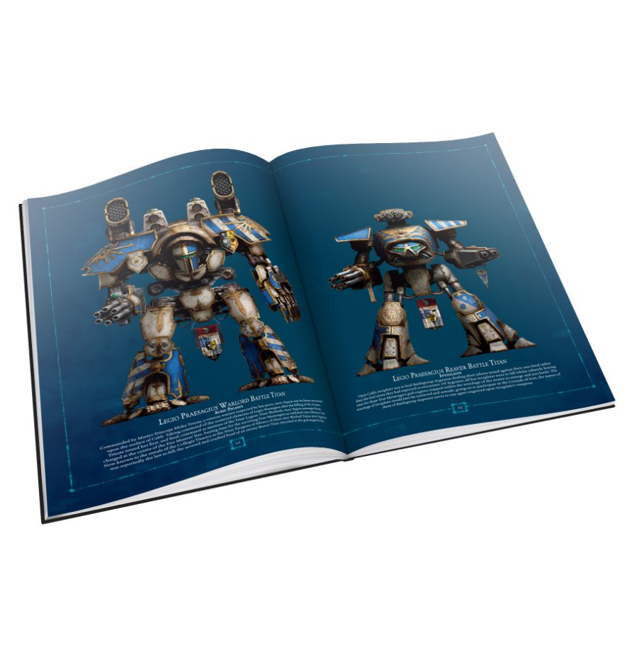 400-32GW Книга Адептус Титаникус: Тень и Железо (англ.) (Adeptus Titanicus: Shadow and Iron (Eng))