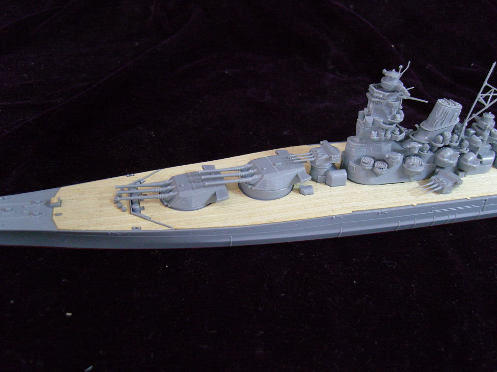 AW20003 Деревянная палуба для IJN Musashi