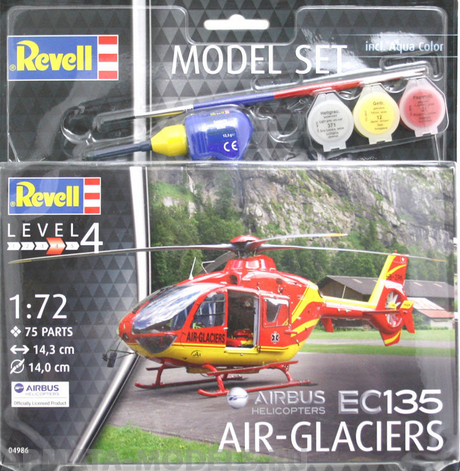 64986RE Набор Вертолет EC 135 Air-Glaciers Revell